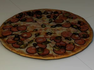 11 pizza pack hp 3D Model