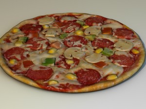 11 pizza pack hp 3D मॉडल