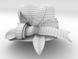 wedding fashion hat 3D Модель