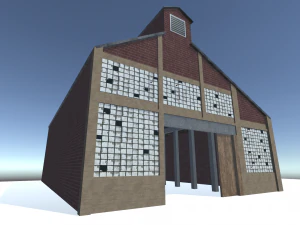 entrep&ocirc;t Modèle 3D