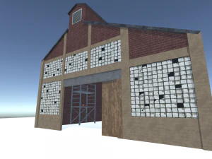 entrep&ocirc;t Modèle 3D