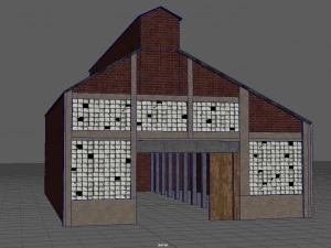 entrep&ocirc;t Modèle 3D