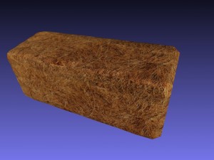 hay bale 3D 모델