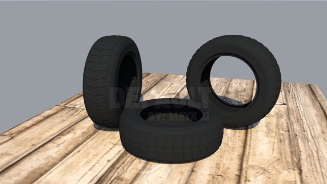 tyre tire 3D Модель .c4d .max .obj .3ds .fbx .stl .blend