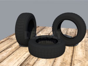 tyre tire 3D मॉडल