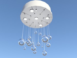 lamp halogen 3D मॉडल
