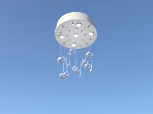lamp halogen 3D Model