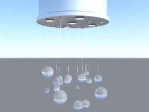 lamp halogen 3D 模型