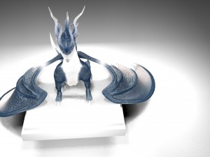 the dragon 3D 模型