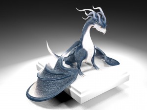 the dragon 3D 模型