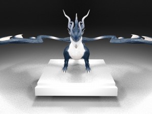 the dragon 3D 模型