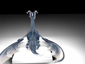 the dragon 3D 模型