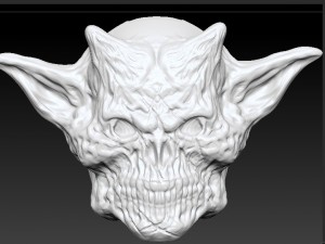 skull demon 3D मॉडल