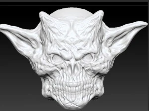 skull demon 3D Model