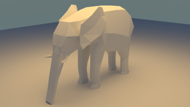 blank elephant model 3D मॉडल .c4d .max .obj .3ds .fbx .stl .blend 