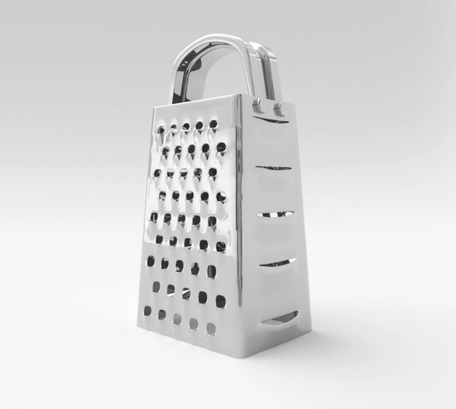 3d grater Modelo 3D .c4d .max .obj .3ds .fbx .stl .blend 