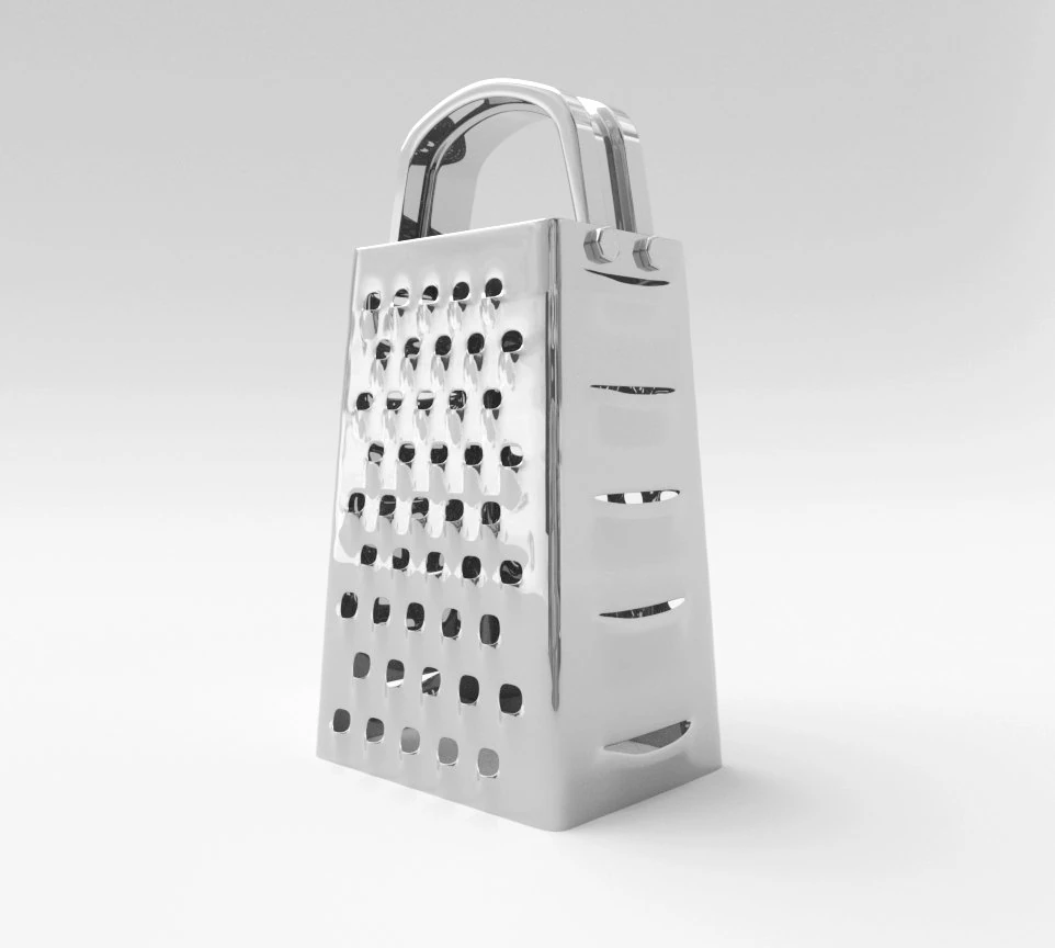 3d grater 3D Model .c4d .max .obj .3ds .fbx .stl .blend 