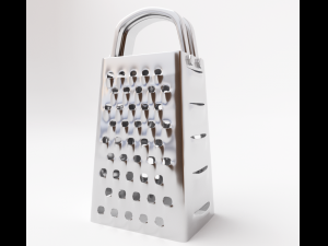 3d grater Modelo 3D