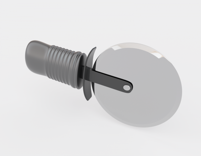 pizza cutter 3D 모델 .c4d .max .obj .3ds .fbx .stl .blend 