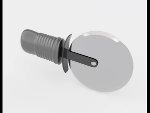 ピザカッター 3Dモデル