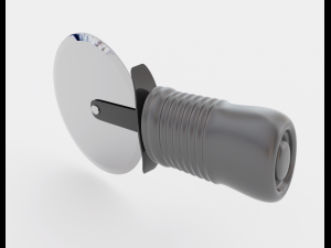 pizza cutter 3D 모델