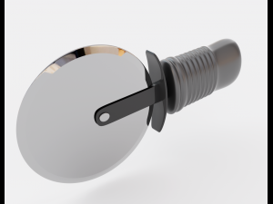 pizza cutter 3D 모델