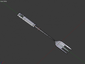 3d cooking fork 3D मॉडल