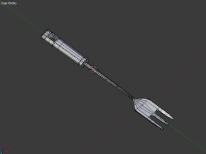 3d cooking fork 3D Model
