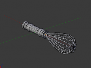 3d ballon whisk 3D-Modell
