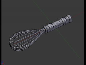 3d ballon whisk 3D-Modell
