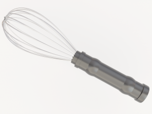 3d ballon whisk Modelo 3D