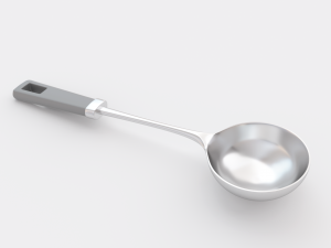 3d deep cooking spoon 3Dモデル