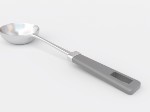 3d deep cooking spoon 3Dモデル