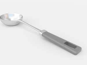 3d deep cooking spoon 3D Model