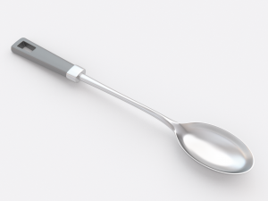 shallow 3d cooking spoon 3D 모델