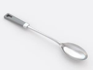 shallow 3d cooking spoon 3D Model