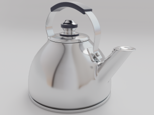 3d kettle 3D 모델