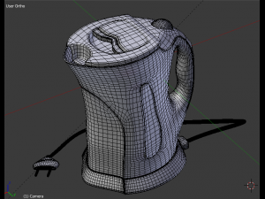 3d electric kettle 3D Model