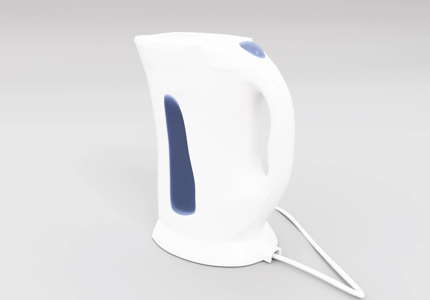 3d electric kettle 3D Model .c4d .max .obj .3ds .fbx .stl .blend 