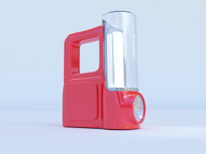 3d electric lamp 3D 모델