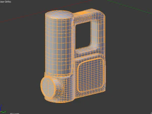 3d electric lamp 3D Model