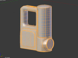 3d electric lamp 3D Model