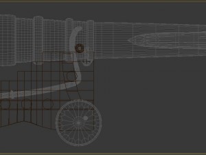 cannon 3D Model