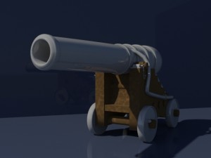 cannon 3D Model