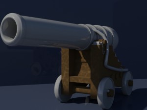 cannon 3D Model
