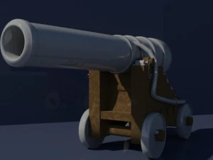canh&atilde;o Modelo 3D