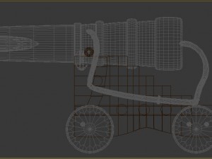 cannon 3D Model