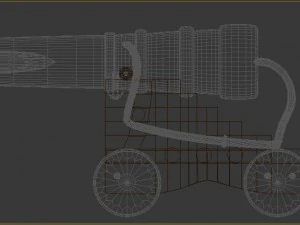 canh&atilde;o Modelo 3D