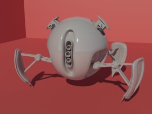 robot 3D-Modell