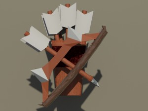 bow arrows arrow Modelo 3D
